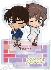 【中古】アクリルスタンド・アクリルパネル コナン＆灰原 「名探偵コナン ぷちアクリルスタンド デュオコレ」