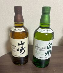 サントリー 山崎・白州 700ml 2本SET (新品) - メルカリ