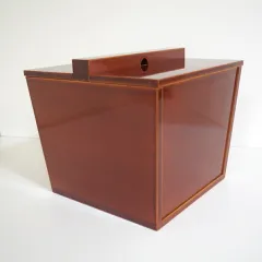 茶道具 飛騨 春慶塗 釣瓶水指 つるべみずさし 工芸品 茶道具 飛騨 春慶塗 釣瓶水指 つるべみずさし 工芸品