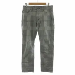 【未使用品】ブラックレーベルクレストブリッジ チェック スラックス グレー S ブラックレーベルクレストブリッジ チェック スウェット パンツ