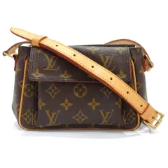 【栄】ルイヴィトン ヴィバシテPM ショルダーバッグ M51165 モノグラム・キャンバス ゴールド金具
