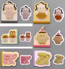 【中古】ノート・メモ帳 全6種セット ダイカットメモ帳＆ステッカー 「タイトーくじ 求心フレンズ」 F賞