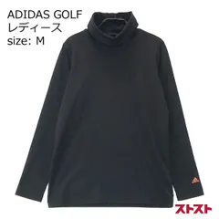 ADIDAS GOLF アディダスゴルフ タートルネック 長袖Tシャツ ブラック系 M [240001928419] [240001928419]#