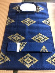 狩衣　化繊　冬　新色　花田/金茶　平露紐　新品　送料込