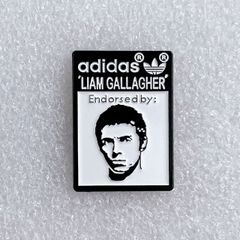 Liam Gallagher リアムギャラガー ピンバッジ B/W
