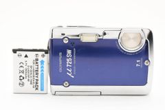 ★美品★オリンパス OLYMPUS μ725 SW ブルー コンパクトデジタルカメラ★ #1816AW32