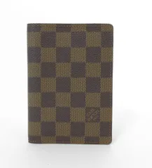 LOUIS VUITTON/ルイ ヴィトン　ダミエ クーヴェルテュールパスポール N60189  パスポートケース　カードホルダー　手帳カバー　【中古】