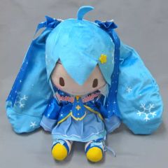 [중고] 봉제인형 하츠네 미쿠(SNOW MIKU 2017)하츠네 미쿠시리즈 스페셜 푹신푹신 인형 [캐릭터 보컬 시리즈 01 하츠네 미쿠]