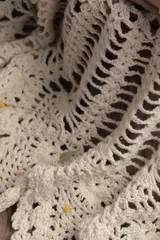 レース編み　円形　テーブルクロス　ニューボーンフォト　プロップスにも　参考価格4620円
