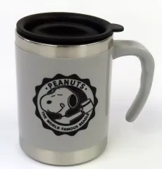 【中古】マグカップ･湯のみ グレー スマートステンレスタンブラー 「PEANUTS(SNOOPY)」