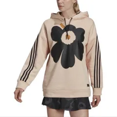 アディダススポーツウェア マリメッコ フリース フーデッド スウェットシャツ S