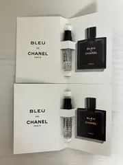 【全国送料無料】CHANEL　ブルードゥシャネルパルファムサンプル1.5ml×2個セット