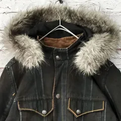 【レア】Levi's Redloop ファー付き デニム地 ジャケット ブルゾン