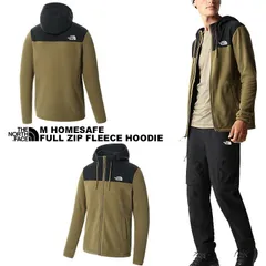 希少 海外限定 THE NORTH FACE ノースフェイス フリースフーディ　MILITARY OLIVE/TNF BLACK