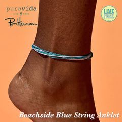 RonHerman取扱 ★ベッカム愛用の Pura Vida アンクレット★日本未発売