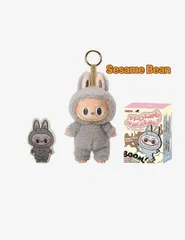 ラブブ 正規品 未開封Sesame Bean ラブブ labubu ぬいぐるみ グレー Sesame bean - メルカリ