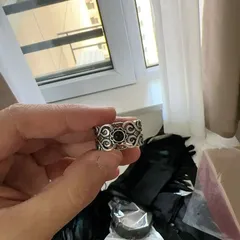 シルバー メンズ 開口 調整可能 花柄 リング ヴィンテージ ファッション バイカースタイル 個性 指輪 アクセサリー