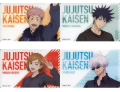 【中古】キャラカード 全4種セット 「呪術廻戦 全国を廻れ!じゅじゅつ旅 等身イラストクリアカード」