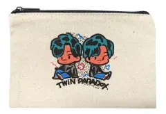 【中古】雑貨 TWiN PARADOX キャンバスポーチ 「TWiN PARADOX×ヴィレッジヴァンガード」