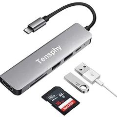 新品 USB 3.0 Type C ハブ 6ポート HDMI TFカードリーダー