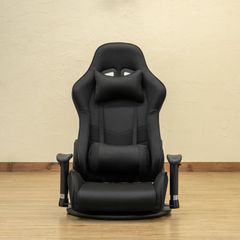 ゲーミングチェア座椅子　メッシュ生地　バケットシート　回転式　360度回転　10段階リクライニング　eスポーツ　ゲーマー　多機能　ブラック(BK)　(佐200)HAY-03BK▲(7)メッシュゲーミングチェア座椅子　BK