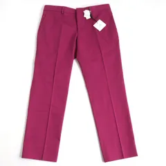 未使用品◆HERMES エルメス Pantalon Saint Germain コットン100％ ストレートパンツ/ボトムス/スラックス パープル系 46 伊製 正規 メンズ r15-st30221-331のサムネイル
