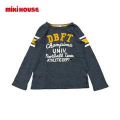 1149◯ miki house 130 ロンt カットソー