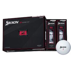 ダンロップ ゴルフボール SRIXON Z-STAR XV 2021年モデル 1ダース(12個入り) ホワイト SNZSXV7WH