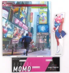 【中古】アクリルスタンド・アクリルパネル 安土桃 ジオラマアクリルスタンド 「カプくじ ストリートファイター6×にじさんじ コラボくじ」 C-3賞