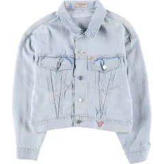 古着 90年代 ゲス Guess A GEORGES MARCIANO DESIGN デニムジャケット Gジャン USA製 レディースL相当 ヴィンテージ/eaa498708
