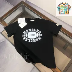 【今日WTO】MONCLER 2025 LOVE カップルロゴ T シャツ-AL91