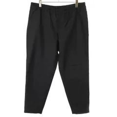 COMME des GARCONS SHIRT コムデギャルソンシャツ ウールポリエステル イージーパンツ W10102 ブラック Sのサムネイル