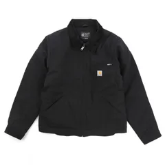 良フェード カーハート デトロイトジャケット J001 BLK S 墨黒 USA製 Carhartt デトロイトジャケット ブラック 墨黒 J01 BLK