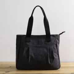トートバッグ レディース ハンドバッグ キャンバス マザーズバッグ 大容量 便利 軽量 肩掛け 手提げ 通学 通勤 無地 洗える きれいめ シンプル【0807①】