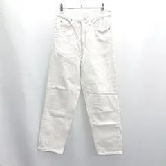 ◇ ⊂ MOUSSY マウジー デニム ストレートパンツ サイズ25 オフホワイト レディース E  【1502180048401】