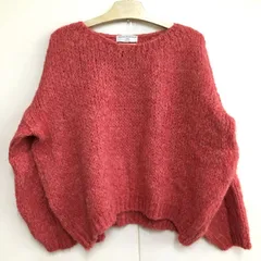 TRICOTS JEAN MARC トリコットジーンマルク プルオーバーニット SESAMY 赤系 ピンク系  25d菊TKのサムネイル