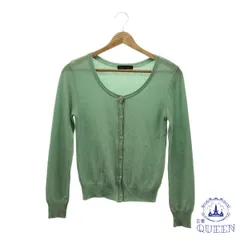 【訳アリ】MISCH MASCH ミッシュマッシュ トップス カーディガン おしゃれ カジュアル シンプル 長袖 レディース グリーン 38 901-13943 送料無料 古着