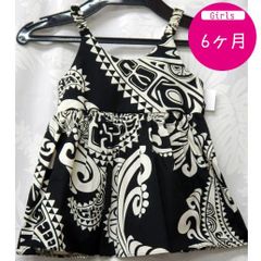 ムームー ドレス キッズ ハワイアン キャミソール 子供用 6ヶ月 Dress 海外挙式参列用 女の子 幼児 ハワイ直輸入 No.47