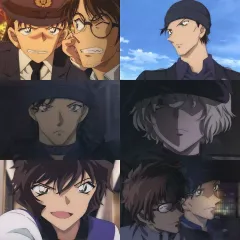 【中古】ポストカード 集合 劇場版24弾場面写ポストカードセット3(6枚セット) 「劇場版 名探偵コナン 緋色の弾丸」 名探偵コナンプラザ限定