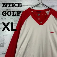 NIKE ナイキ Vネックプルオーバーナイロンジャケット ナイキゴルフ XL