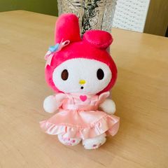 ナカジマコーポレーション(Nakajima Corporation) マイメロディ・クロミ マスコットコレクション マイメロディ エプロンピンク 207906-25 H13×W7.5×D6cm