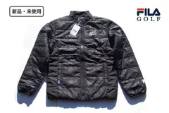 【12月末限定セール】新品｜未使用｜フィラゴルフ｜FILA GOLF｜中綿ブルゾン｜メンズゴルフウェア｜M