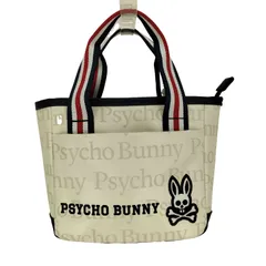 サイコバニー Psycho Bunny ロゴ 刺繍 ジャガード ミニ トート バッグ メンズ 表記無 のサムネイル