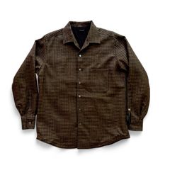 60s〜 WIMBLEDON VINTAGE チェック柄 長袖シャツ - メルカリ