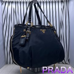 格安】PRADA×プラダ A4収納可能金色プレートトートバッグ - メルカリ