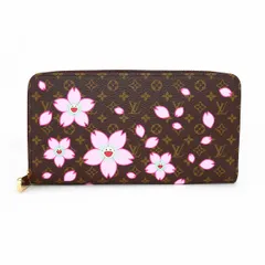 新品 ルイヴィトン Louis Vuitton 長財布 ジッピー・ウォレット サクラブラウン