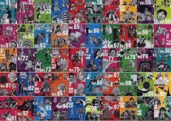 [중고] 클리어 파일 전 25 종 세트 A4 히스토리 클리어 파일 세트 (2 장 세트) vol.51-vol.100 [이치 반 쿠지 원피스 WT100 기념 오다 에이이치로 신작 대해적 백경] K상