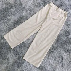 【A・I・C】エーアイシー  ワイドパンツ【M】モード  オフィス  レディース  白系  ホワイト【送料無料】