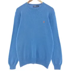 古着 ラルフローレン Ralph Lauren POLO by Ralph Lauren コットンニットセーター メンズL相当/eaa380811