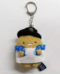 [중고] 키홀더 스미코구라시×BUMP OF CHICKEN 매달려 봉제인형 돈까스 [스미코구라시×BUMP OF CHICKEN]